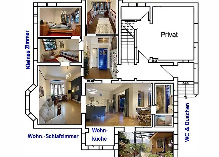 Blaues Haus Appartement *